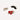 Mustache Love Charm Set - Set of 3