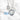 Sky Ignite Crystal Clara Stud Earrings