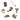 Harry Potter Horcrux Charm Set - Set of 7