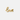 Gold "Love" Script Charm