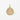 Shimmering Sand Dollar Charm Pendant