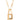 Gold Padlock Living Locket Necklace - Think Goodness