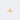 White Gold Evil Eye Charm Pendant