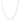 Dainty Faceted Rope Chain