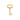 Gold Key Charm - Think Goodness